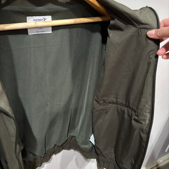 Old Navy Women Active Stretchtech jacket SZ: Large Green color - Picture 7 of 13